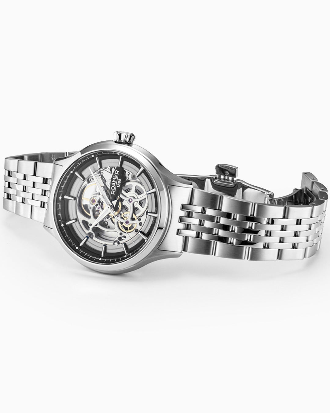 Competence Skeleton IV 43 mm Automatic Three-Hand Bracelet Sapphire glass Stainless Steel swiss watch