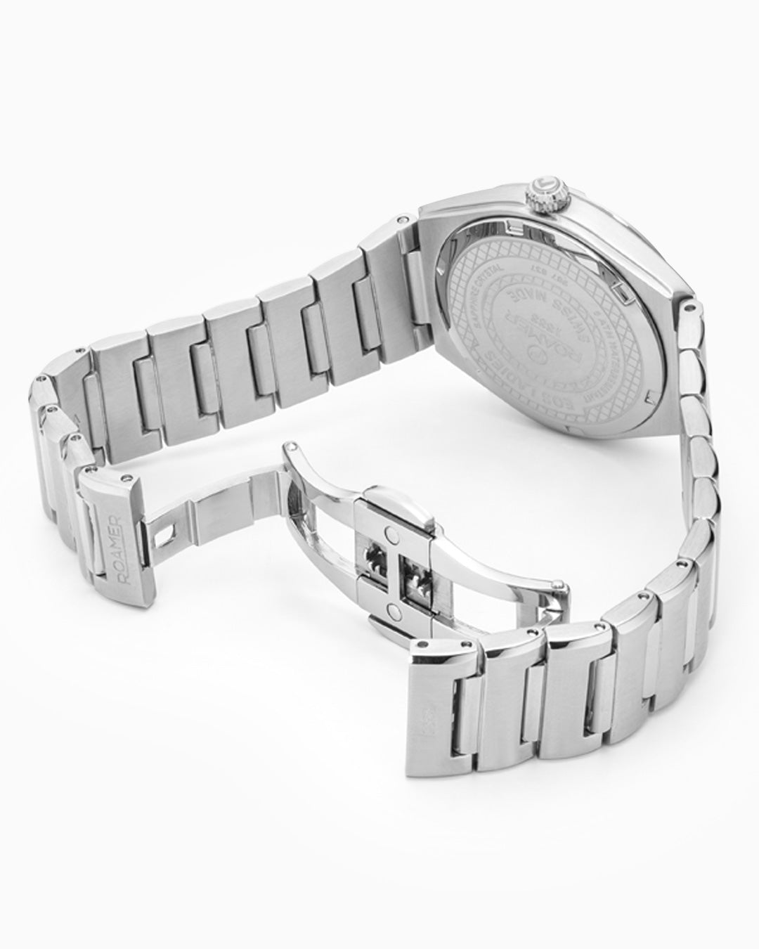 EOS Classic 34mm Quartz Three-Hand Lightgreen Dial Silver Bracelet Sapphire glass Stainless Steel swiss watch