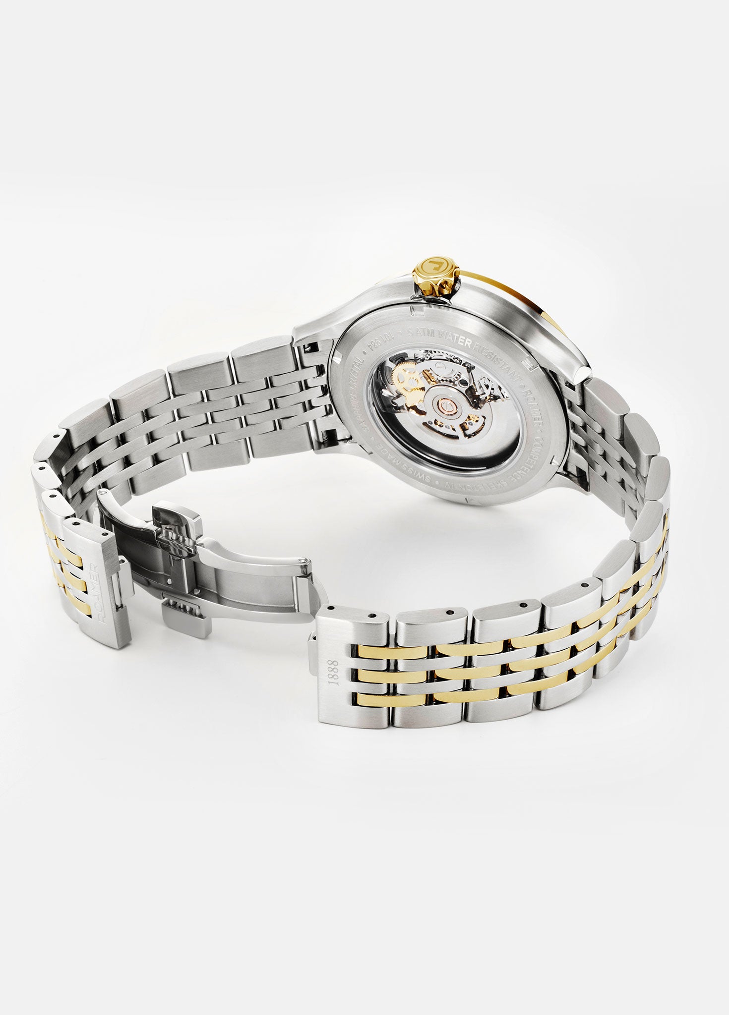 Competence Skeleton IV 43 mm Automatic Three-Hand Two-Tone Bracelet Sapphire glass Stainless Steel swiss watch