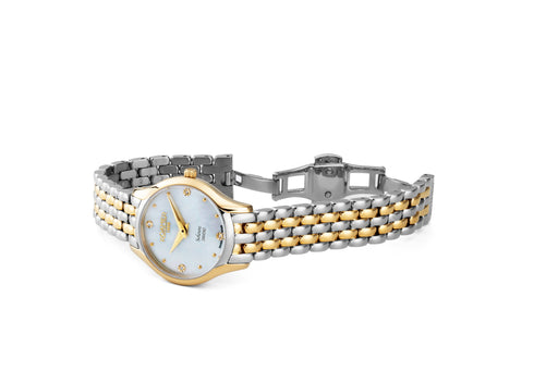 Soleure 30mm Quartz Two-Hand Two-Tone Bracelet Sapphire glass Stainless Steel swiss watch