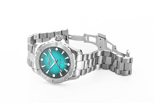 Deep Sea 200 43 mm Quartz Three-Hand Date Silver Bracelet Sapphire glass Stainless Steel swiss watch