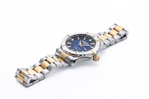 Deep Sea 200 43 mm Quartz Three-Hand Date Two-Tone Bracelet Sapphire glass Stainless Steel swiss watch