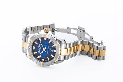 Deep Sea 200 43 mm Quartz Three-Hand Date Two-Tone Bracelet Sapphire glass Stainless Steel swiss watch