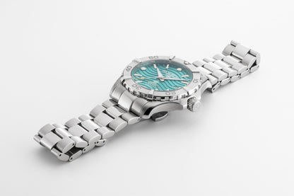 Deep Sea Automatic 43 mm Automatic Three-Hand Date Lightblue Dial Silver Bracelet Sapphire glass Stainless Steel swiss watch