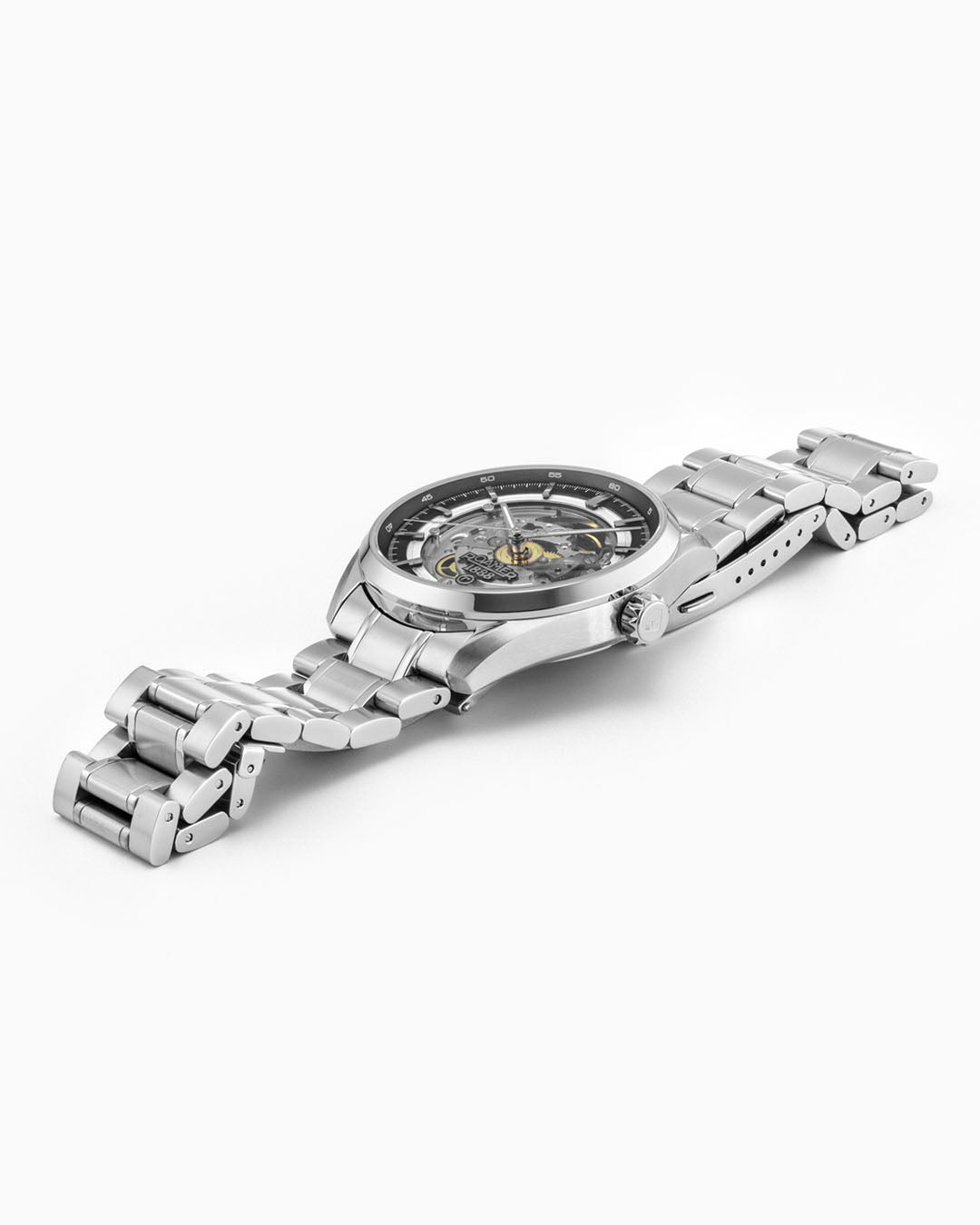 Pro Auto 42 mm Automatic Three-Hand  Black Dial Stainless Steel Bracelet Sapphire antireflection glass  Stainless Steel swiss watch