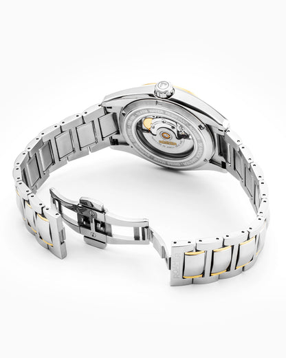 Searock Master 42 mm Automatic Three-Hand Date Two-Tone Bracelet Sapphire antireflection glass  Stainless Steel swiss watch