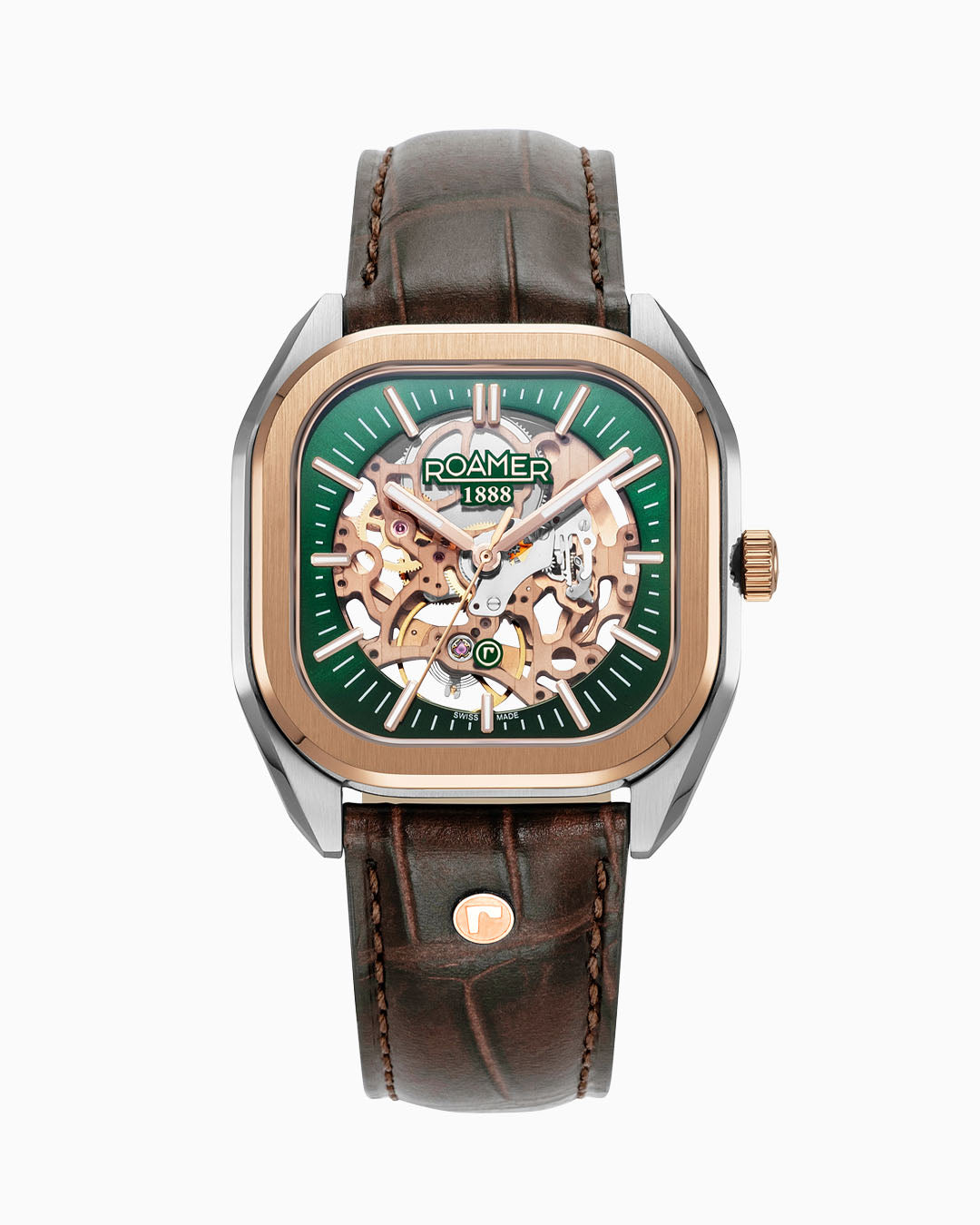 Mechano 42 mm Automatic Three-Hand Two-Tone Bracelet Sapphire antireflection glass  Stainless Steel swiss watch