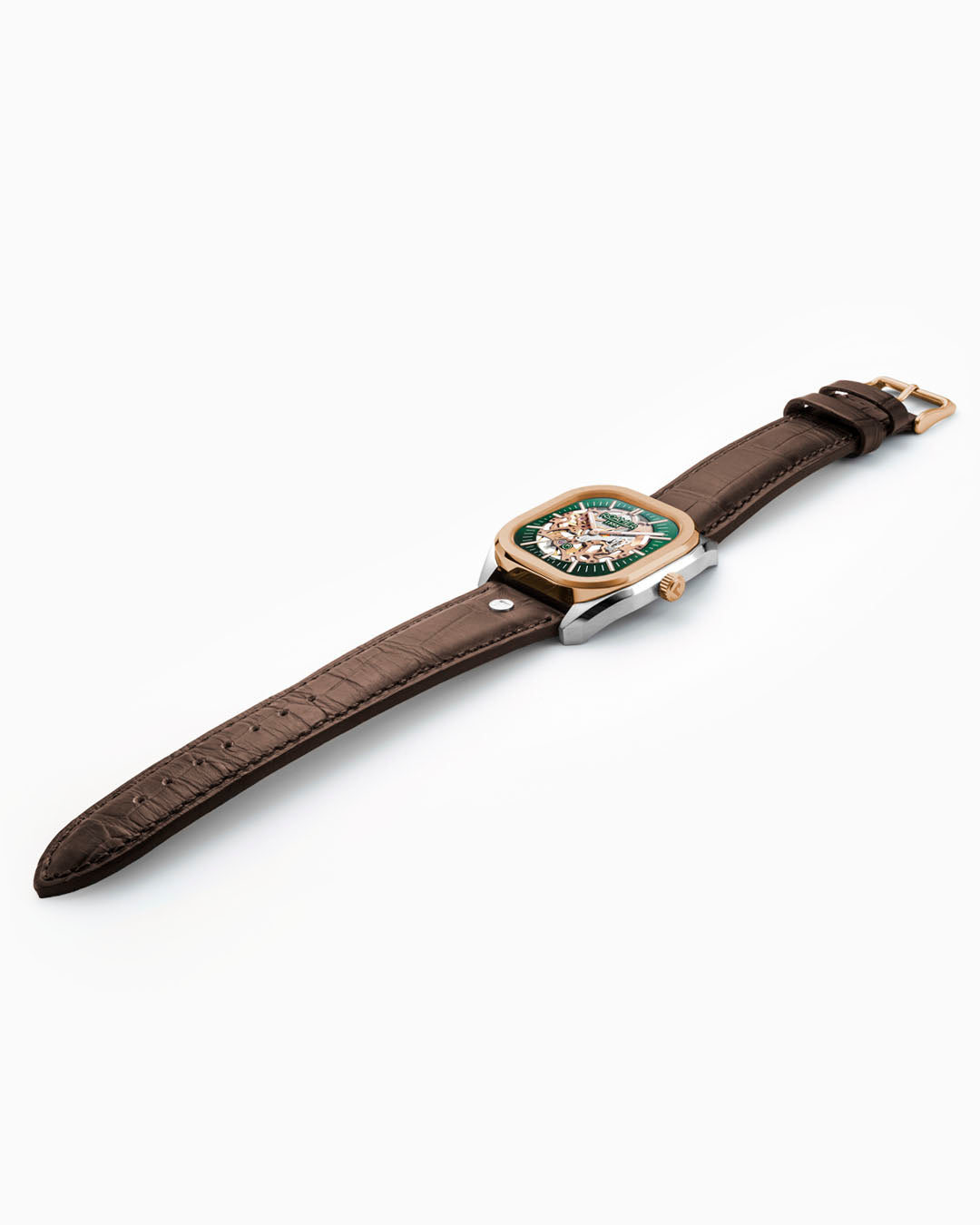 Mechano 42 mm Automatic Three-Hand Two-Tone Bracelet Sapphire antireflection glass  Stainless Steel swiss watch