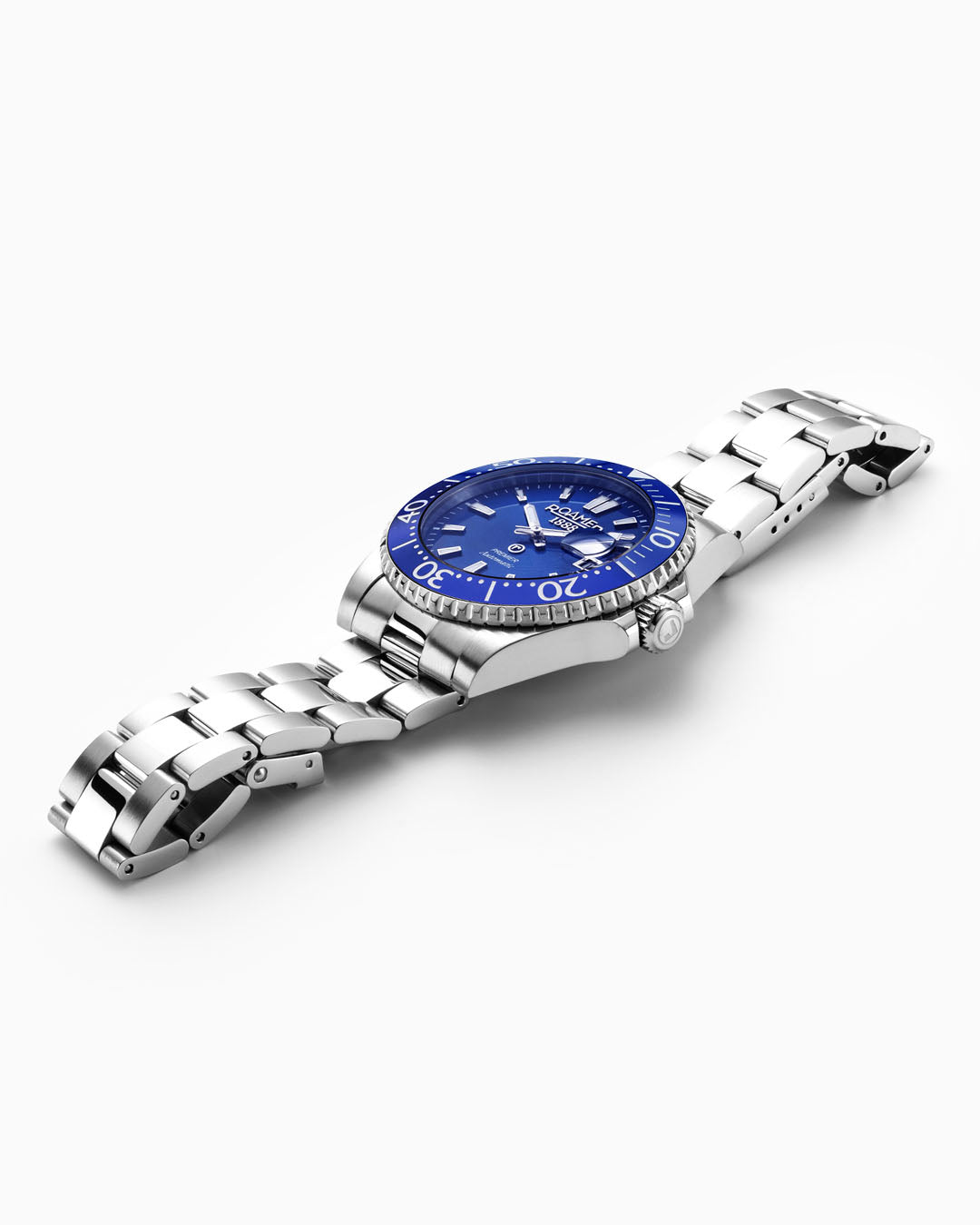 Premier 42 mm Automatic Three-Hand Date Silver Bracelet Sapphire glass Stainless Steel swiss watch