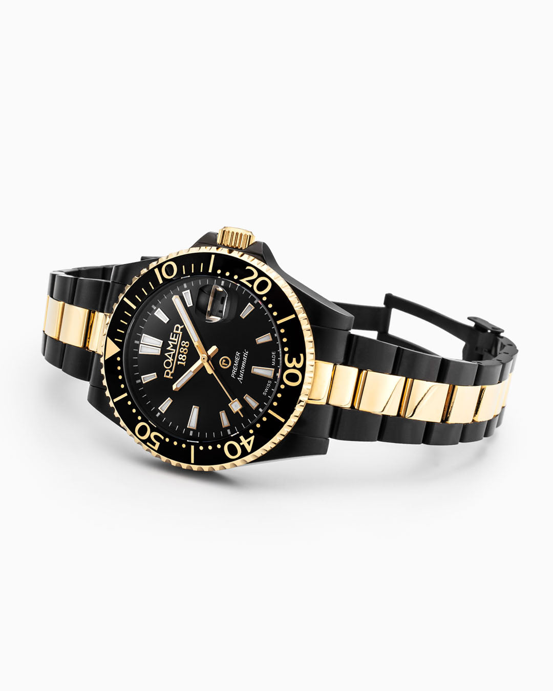 Premier 42 mm Automatic Three-Hand Date Two-tone Bracelet Sapphire glass Stainless Steel swiss watch