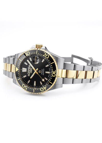 Premier 42 mm Automatic Three-Hand Date Two-Tone Bracelet Sapphire glass Stainless Steel swiss watch