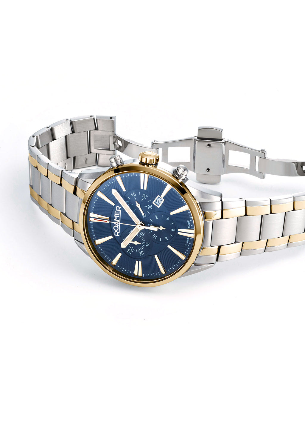 Superior chrono BLUE 44 44.0 mm SS 144 Roamer of Switzerland
