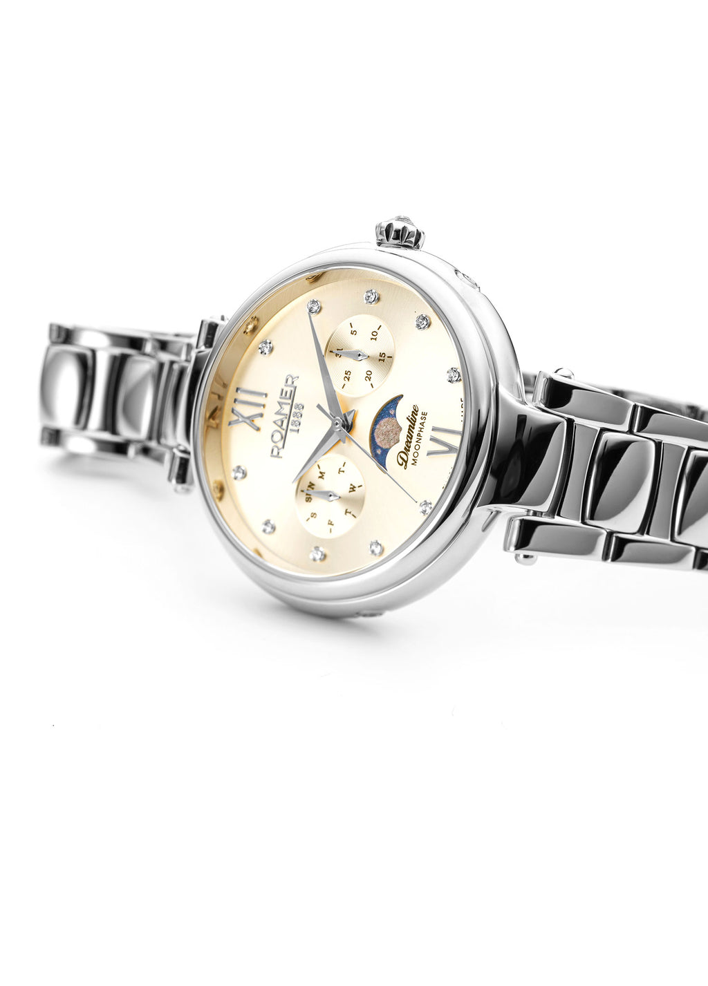 Roamer moonphase store watch
